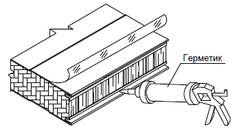 Ошибки монтажа гаража из сэндвич панелей